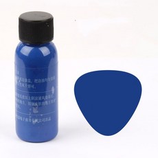 가죽 탄성 가장자리 오일 DIY 수제 소 소재 조각 벨트 자극 냄새없이 매트 수리, [01] 30ml, Sapphire Blue, 1개