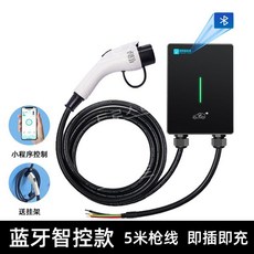 전기차 고속 충전기 7핀 가정용 충전 케이블 7KW 32A 고속충전, 공식 표준, A (옵션 이미지 참고)