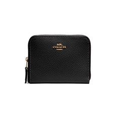 COACH 코치지갑 스몰 지퍼 어라운드 반지갑 F24808 IMBLK