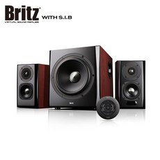 브리츠 BR-4390BT 2.1채널 블루투스 스피커 하이파이 북셀프 게이밍 영화 음악
