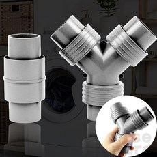 새나로 세탁기호스 연결구 38MM 커넥터 세탁기배수구, 일자형, 1개
