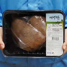 꿀맛컴퍼니 한돈 삶은 돼지간 10마리분 벌크 (냉장), 1개, 12kg