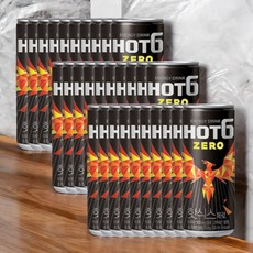 핫식스 제로 에너지 드링크 캔 음료 250ML 30캔