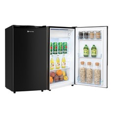 마루나 일반형 냉장고 소형 미니 사무실 원룸 1도어 2도어, BC-90B(87L/블랙)