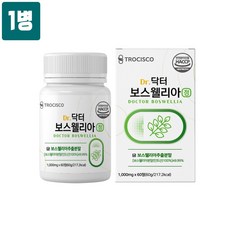 인도산 보스웰리아 추출물 가루 분말 정 알약타입 고함량 보스웰리아 세라트린 AKBA KBA 초록입홍합 우슬 칼슘 마그네슘 멀티비타민 앤 미네랄 효능 HACCP인증 추천 대용량, 1개, 60정