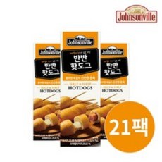 쟌슨빌 반반 쌀핫도그 21팩, 80g, 21개