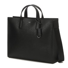 [HAZZYS ACC]HJBA0F850/블랙 참장식 서류형 토트백