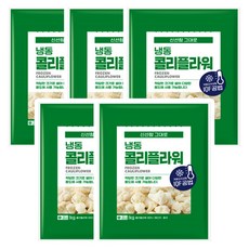 대상유통 냉동 콜리플라워 1kg x 5봉지, 5개