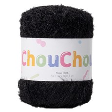 yarna 슈슈 날개사 20g, 224 블랙, 1개