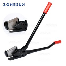 ZONESUN-긴 손 H400 금속 전단 강철 달아서 커터 벨트 가위 텅스텐 카바이드 스틸 밴드