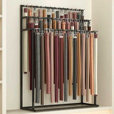 벨트 진열대 가판대 판매대 행거 진열장 스카프 상점, 1개, 2. 60x40x150흰색21훅