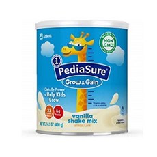 PediaSure 페디아슈어 그로우 앤 게인 쉐이크 믹스 바닐라 14.1oz(400g) 3팩