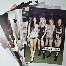 8*(42x29 cm) 이 사랑을 죽여라 blackpink kpop 스타 주변 포스터 벽 스티커 선물 jisoo rose jennie lisa, 단일