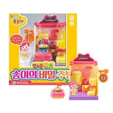 콩순이 시크릿 주방 소꿉놀이 여아장난감 소꿉놀이세트 집콕놀이 역할놀이 역활놀이, 1개