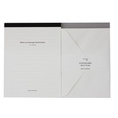 다솔 내마음을 담는 편지지 크라프트지 고급지, 1개, 메세지패드화이트