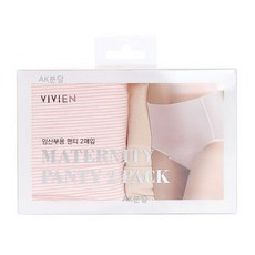 비비안 AK분당점 비비안 앞무봉제 면스판 임부용팬티 컬러세트 BP6607