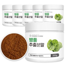 식용 병풀추출물 병풀 분말 가루 호랑이풀 병풀차, 200g, 6개