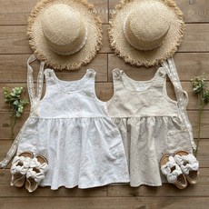 아기린넨원피스