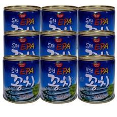 동원 꽁치 통조림, 280g, 9개