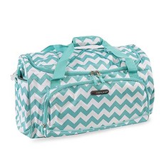 Pacific Coast 특유의 미디엄 여행용 더플 백 블루-그린 원 사이즈 (One Size Teal), One Size, Teal