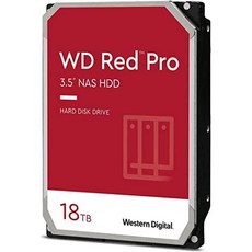 Western Digital 16TB WD Red Pro NAS 내장 HDD 7200 (WD161KFGX), 18TB - hdd16