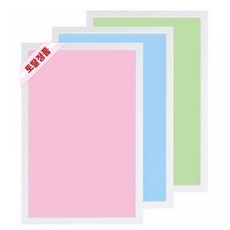 UKC072845토탈하얀칠판 컬러화이트보드 자석 파스텔블루 1200x1500mm 234135
