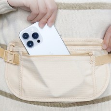 캐시몰 여행 소매치기 도난방지 가벼운 안전 허리지갑