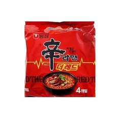 농심 신라면 더레드 125Gx4입