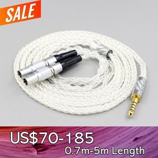 2핀케이블 LN006451 99 순은 XLR 헤드폰 그래핀케이블, 2m, 4.4mm, 1개