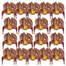  펫쉴드 강아지 수제간식 알 품은 통 메추리, 18마리 