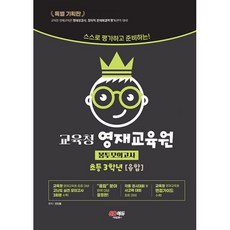 스스로 평가하고 준비하는! 교육청 영재교육원 봉투모의고사 초등 3학년(융합):교육청 영재교육원 영재성검사 창의적 문제해결력 평가 완벽 대비, 시대교육, 초등3학년