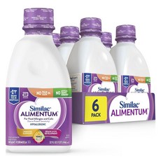 씨밀락 어린이 알리멘툼 하이포알러제닉 2-FL HMO 포뮬러 위드 아이언 레디 투 피드, 6개, 946ml