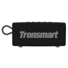 Tronsmart Trip 블루투스 5.3 스피커 듀얼 드라이버 휴대용 20 시간 재생 야외 IPX7 방수, [01] black