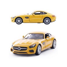 메르세데스 벤츠 AMG GT 옐로우 1:14 무선조종 RC카, 1:14 벤츠 AMG GT (옐로우)