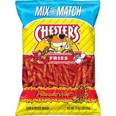 [미국직배송]체스터스 플레이밍 핫 파이어 초대용량 1개x311.8g Chesters Flamin Hot Fries, 1개,