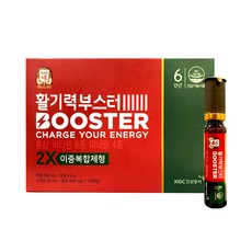 정관장 활기력 부스터 액상 20ml+정제 400mg x 14개입 x 1박스, 14회분