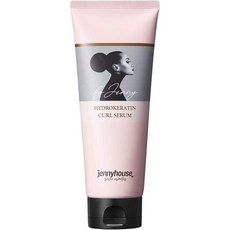 일본직발송 6. JENNY HOUSE HYDROKERATIN CURL SERUM ヘアワックス 150ml B08ZD7W4NB, One Size, One Color, 1개