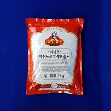 도우유통 191479 메쉬드포테이토골드(1kgX10개)-비셰프, 단일 수량