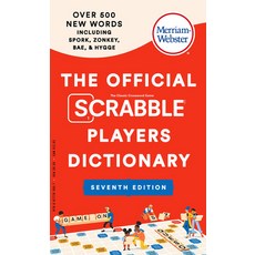 (영문도서) The Official Scrabble(r) Players Dictionary Paperback, Merriam-Webster, English, 9780877795773