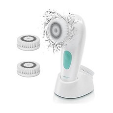 TOUCHBeauty 피지 제거기 마사지기 코 갈바닉 수납 스탠드 2단계 페이스 브러시 360 회전 청소 90년대 스마트 타이머가 장착된 USB 충전식 브러시가 포함된 터치뷰티