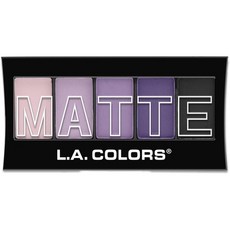 일본직발송 6. LA COLORS MATTE EYESHADOW - PURPLE CASHMERE (병행 수입품) B01DX1OE2W, One Size, One Color