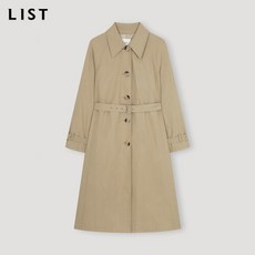 [리스트(LIST)] 코튼 래글런 트렌치코트_TWWBYN50040_BE