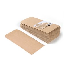 PaperPhant 하이퀄리티지 도톰한(120g) 크라프트지 세로형 봉투, 100매 100매