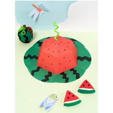 수박모자만들기