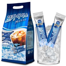 모카 아이스 100T 아이스 커피 믹스 아이스커피, 12g, 100개입, 1개