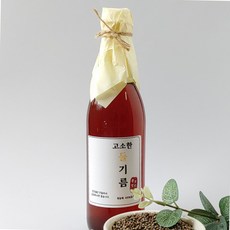 통들깨 100%로 짠 고소한 들기름 350ml, 1개