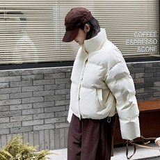레티고 여성 베이직 웰론 푸퍼 숏 패딩 점퍼