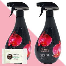 조이풀스토리 섬유탈취제 후로랄부케 700ml 2개(+하늘선물 물티슈 10매), 2개 - 조이풀