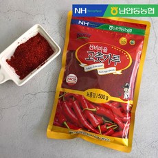 (남안동농협) 선비마을 고춧가루 (보통맛 매운맛) 500g, 1개