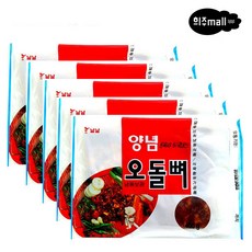 [희주몰] 냠냠 양념 오돌뼈 400g, 5개
